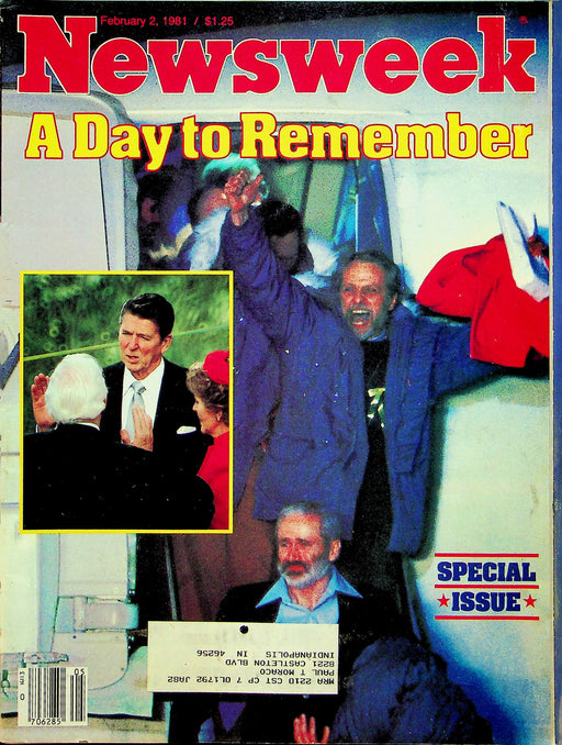 Newsweek Magazine February 2 1981 A Day To Remember, Special Issue 1