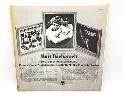 Burt Bacharach Music From Butch Cassidy And The Sundance Kid LP Record A&M 1969 2