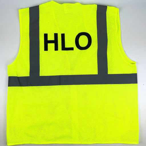 Hi-Visibility Yellow Green Mesh Safety Vest PIP 302-MVGZLY Size XL 2pk 2