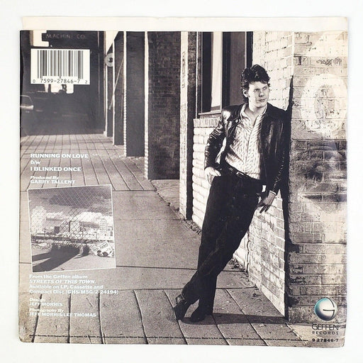 Steve Forbert Running On Love 45 RPM Single Record Geffen 1988 Promo 2