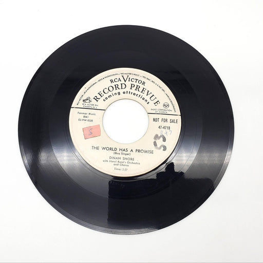 Dinah Shore Delicado Single Record RCA Victor 1952 47-4719 PROMO 2