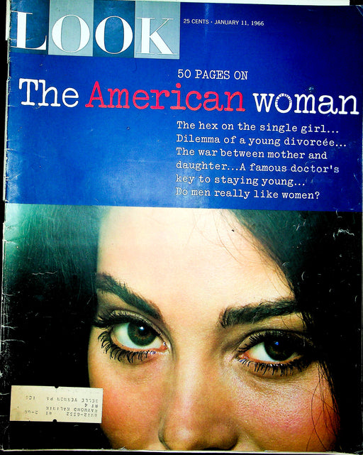 Look Magazine January 11 1966 The American Woman War Between Mother And Daughter 1