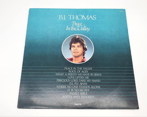 B.J. Thomas Peace In The Valley LP Record Myrrh 1982 MSB-6710 1