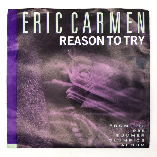 Eric Carmen Reason To Try Record 45 Single AS1-9746 Arista 1988 Summer Olympics 1