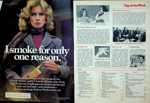 Newsweek Magazine Mar 17 1975 Liv Ullmann A Dolls House Inflation Womens Rights 2