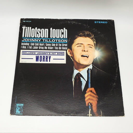 Johnny Tillotson The Tillotson Touch LP Record MGM Records 1964 SE-4224 1