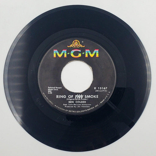 Ben Colder Detroit City No. 2 45 RPM Single Record MGM Records 1963 2
