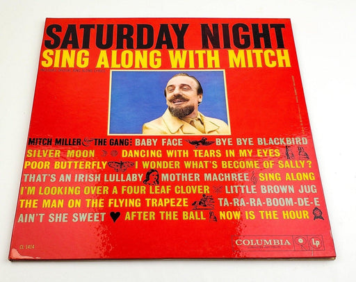 Mitch Miller Saturday Night Sing Along With Mitch 33 RPM LP Record Columbia 1960 1