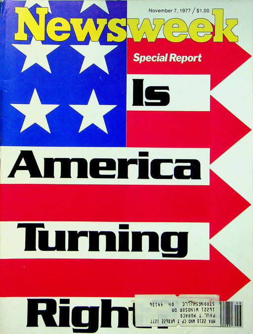 Newsweek Magazine Nov 7 1977 US Embargo South Africa Michael Thevis Pornographer 1