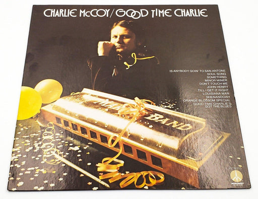 Charlie McCoy Good Time Charlie 33 RPM LP Record Monument 1973 1