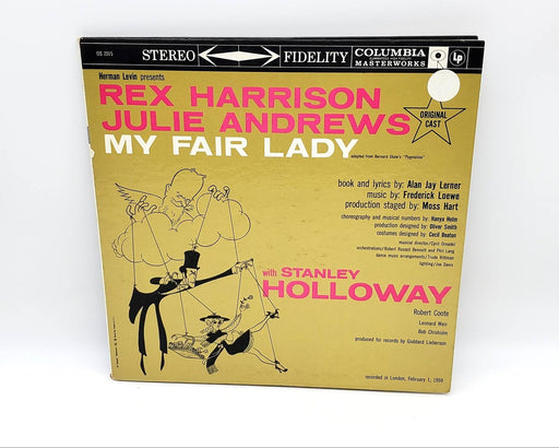 My Fair Lady Original Cast 33 RPM LP Record Columbia Masterworks 1959 OS 2015 1