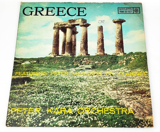 Peter Kara Orchestra Greece Record LP R-25049 Roulette 1958 1