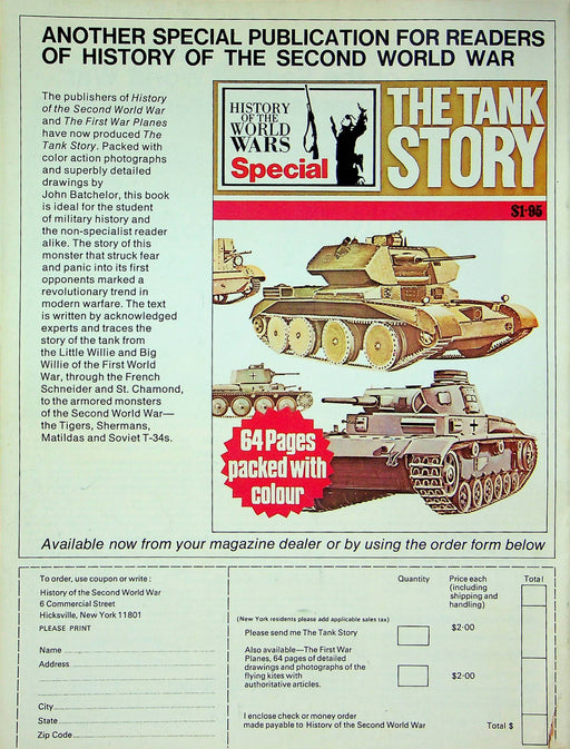 History Second World War WW2 Magazine 1974 Part 73 Arnhem Battle Holland Race 2