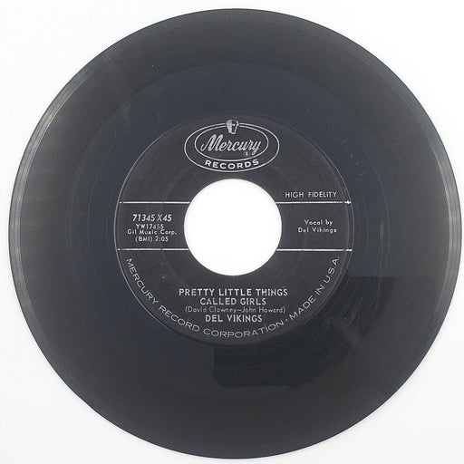 Del Vikings You Cheated 45 RPM Single Record Mercury 1958 2