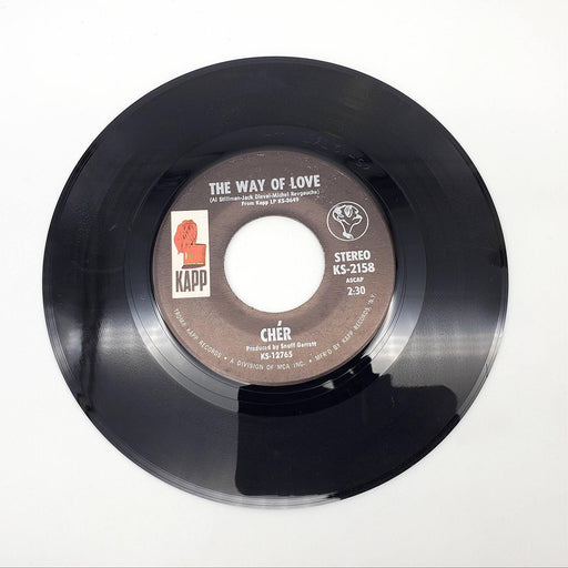 Cher The Way Of Love Single Record Kapp Records 1972 KS-2158 1