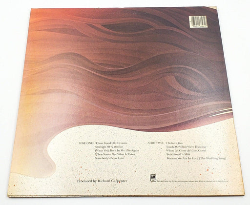 Carpenters Made In America 33 RPM LP Record A&M 1981 2