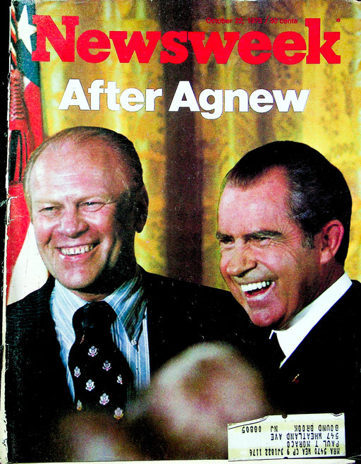 Newsweek Magazine October 22 1973 Israel War Arabs Middle East Spiro Agnew Out 1