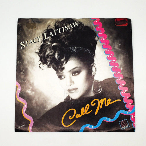 Stacy Lattisaw Call Me 45 RPM Single Record Motown 1988 1