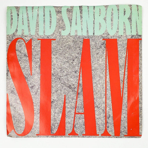 David Sanborn Slam Record 45 RPM Single 7-27857 Reprise 1988 1