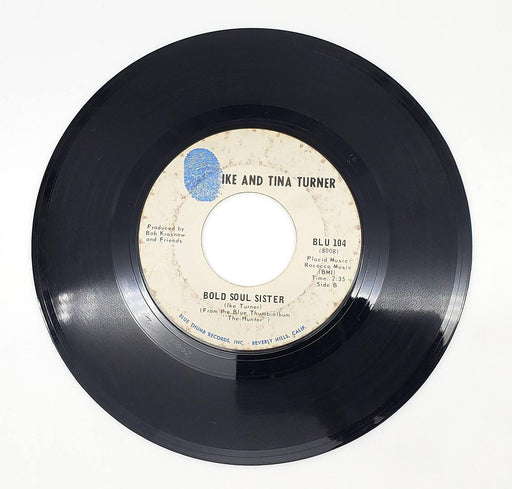 Ike & Tina Turner I Know 45 RPM Single Record Blue Thumb Records 1969 BLU 104 2