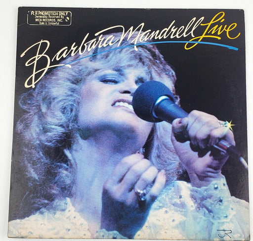Barbara Mandrell Live Record 33 RPM LP MCA-5243 MCA Records 1981 1
