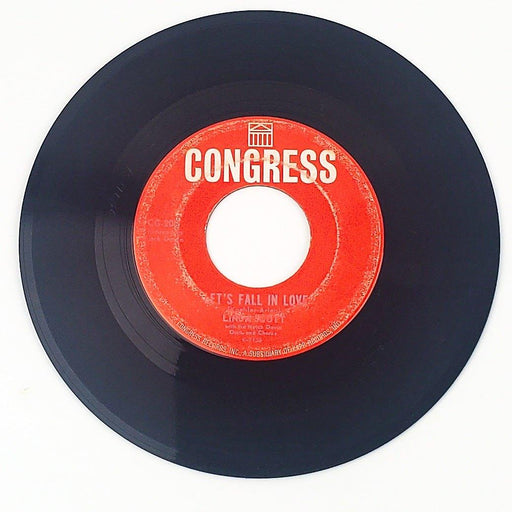 Linda Scott Let's Fall In Love Record 45 RPM Single CG-200 Congress 1963 1