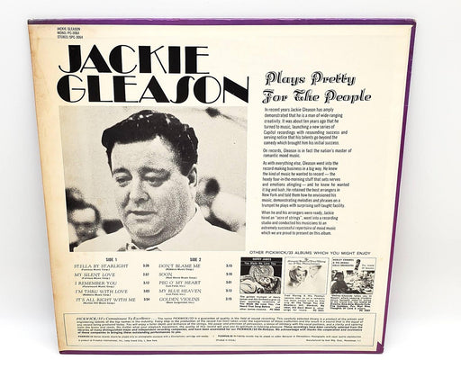Jackie Gleason Plays Pretty For The People 33 LP Record Pickwick 1967 SPC-3064 2