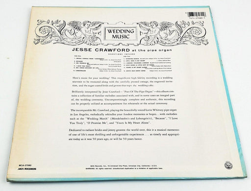 Jesse Crawford Wedding Music 33 RPM LP Record MCA Records 1983 | MCA-27080 2