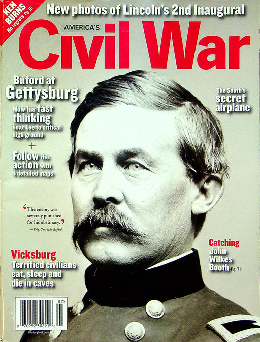 America's Civil War Magazine July 2008 Vol 21 No 3 Buford at Gettysburg 1