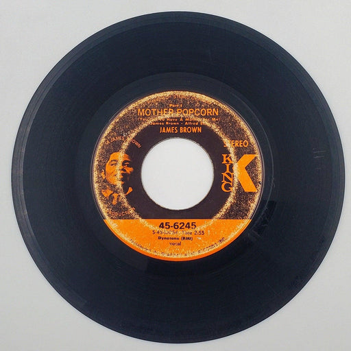 James Brown Mother Popcorn 45 RPM Single Record Kingston Records 1969 2