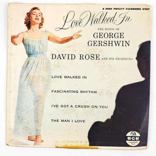 David Rose Love Walked In Music of George Gershwin Record 45 RPM EP X1107 MGM 1