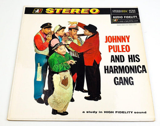 Johnny Puleo And His Harmonica Gang 33 RPM LP Record Audio Fidelity 1958 1
