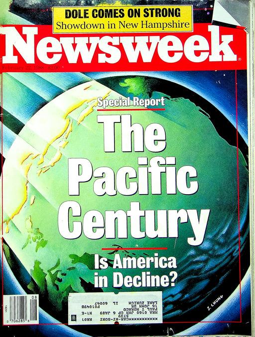 Newsweek Magazine February 22 1988 Pacific Century Japan Dominates World Economy 1