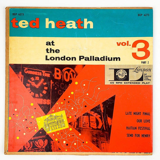 Ted Heath At The London Palladium Vol 3 Part 2 Record 45 RPM EP BEP 6273 London 1