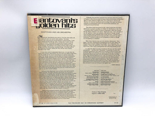 Mantovani's Golden Hits Record 33 RPM LP PS 483 London 1967 Still in Shrink 2