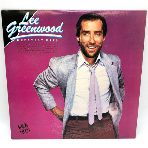 Lee Greenwood Greatest Hits Record 33 RPM LP MCA-5582 MCA Records 1985 1