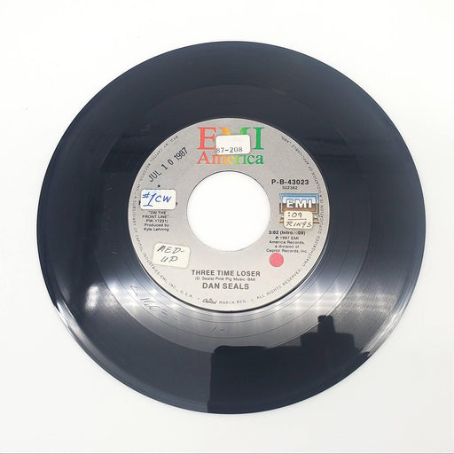Dan Seals Three Time Loser Single Record EMI 1987 P-B-43023 PROMO 2