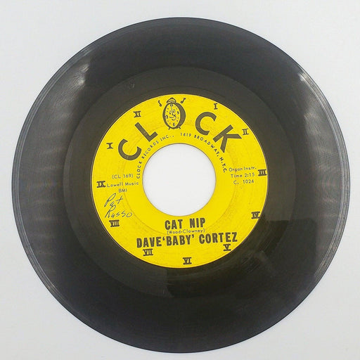Dave Baby Cortez Cat Nip 45 RPM Single Record Clock 1960 1
