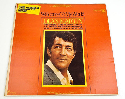 Dean Martin Welcome To My World 33 RPM LP Record Reprise 1967 1