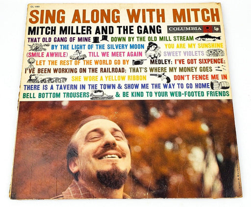 Mitch Miller Sing Along With Mitch Record LP CL 1160 Columbia 1958 1