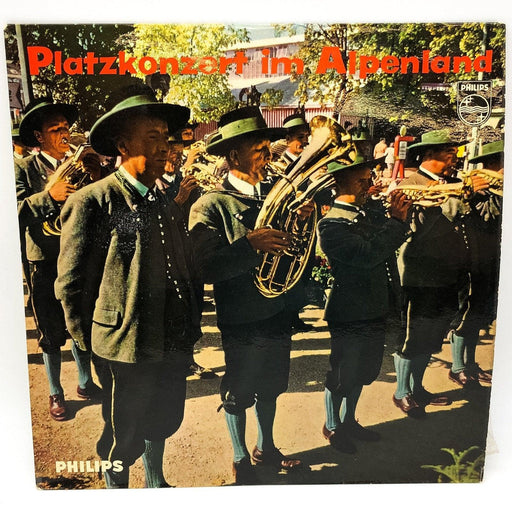Platzkonzert im Alpenland Record 33 RPM LP P 10 318 R Philips 10" Mini Album 1