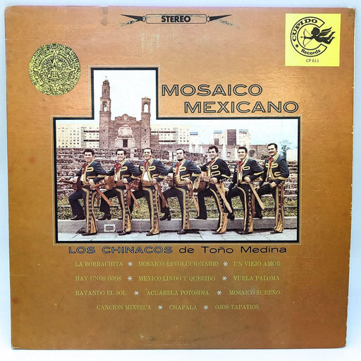 Los Chinacos De Tono Medina Mosaico Mexicano Record 33 RPM LP CP 611 Cupido 1