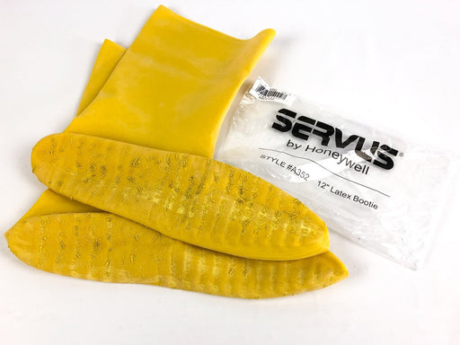 New Servus A352 Rubber Booties SZ Large 10-11 Disposable Over Boot Shoe Cover 12" 1