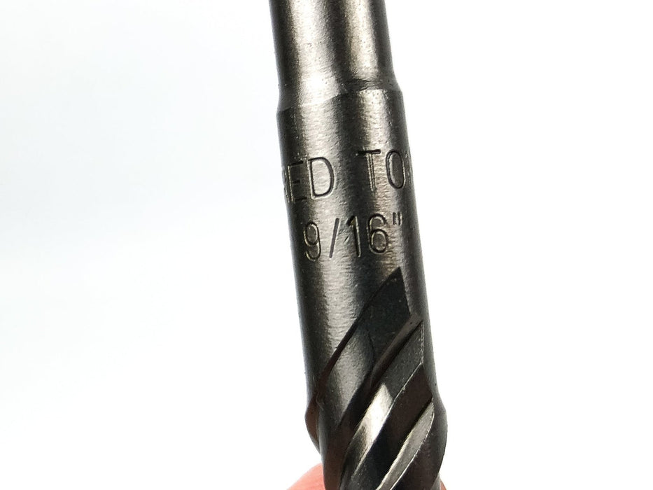 Rotary Hammer Drill Bit 9/16"x6" SDS PLUS 3.5" LOC Carbide Tipped Concrete 5PK 4