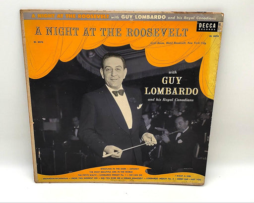 Guy Lombardo A Night At The Roosevelt 33 RPM LP Record Decca 1954 DL 8070 1