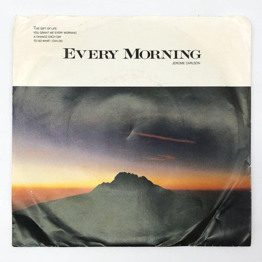 Jerome Carlson Every Morning Record 45 RPM Single COA-858S Carlsongs 1988 1