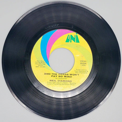 Neil Diamond Soolaimón Record 45 RPM Single 55224 UNI 1970 1