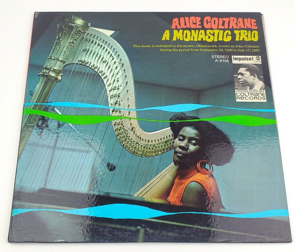 Alice Coltrane LP 33 RPM Records Blues Jazz