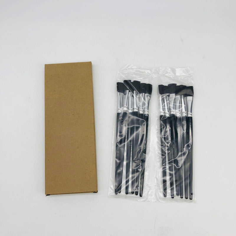 12x IBC F610542 Paint Brush for Stencils #8 12.15mm x 22mm x 150mm Industrial 9