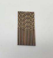 Cle-Line #36 Drill Bits 1-7/16" LOC 2-1/2" OAL 3/32" Shank Cobalt C23398 Pack 12 1